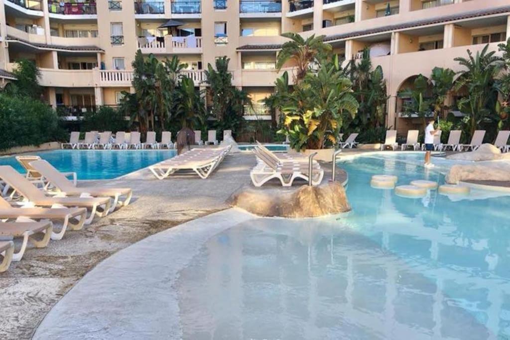 Magnifique Appartement Vue Mer Parking Piscine Plage Climatise Cannes Kültér fotó